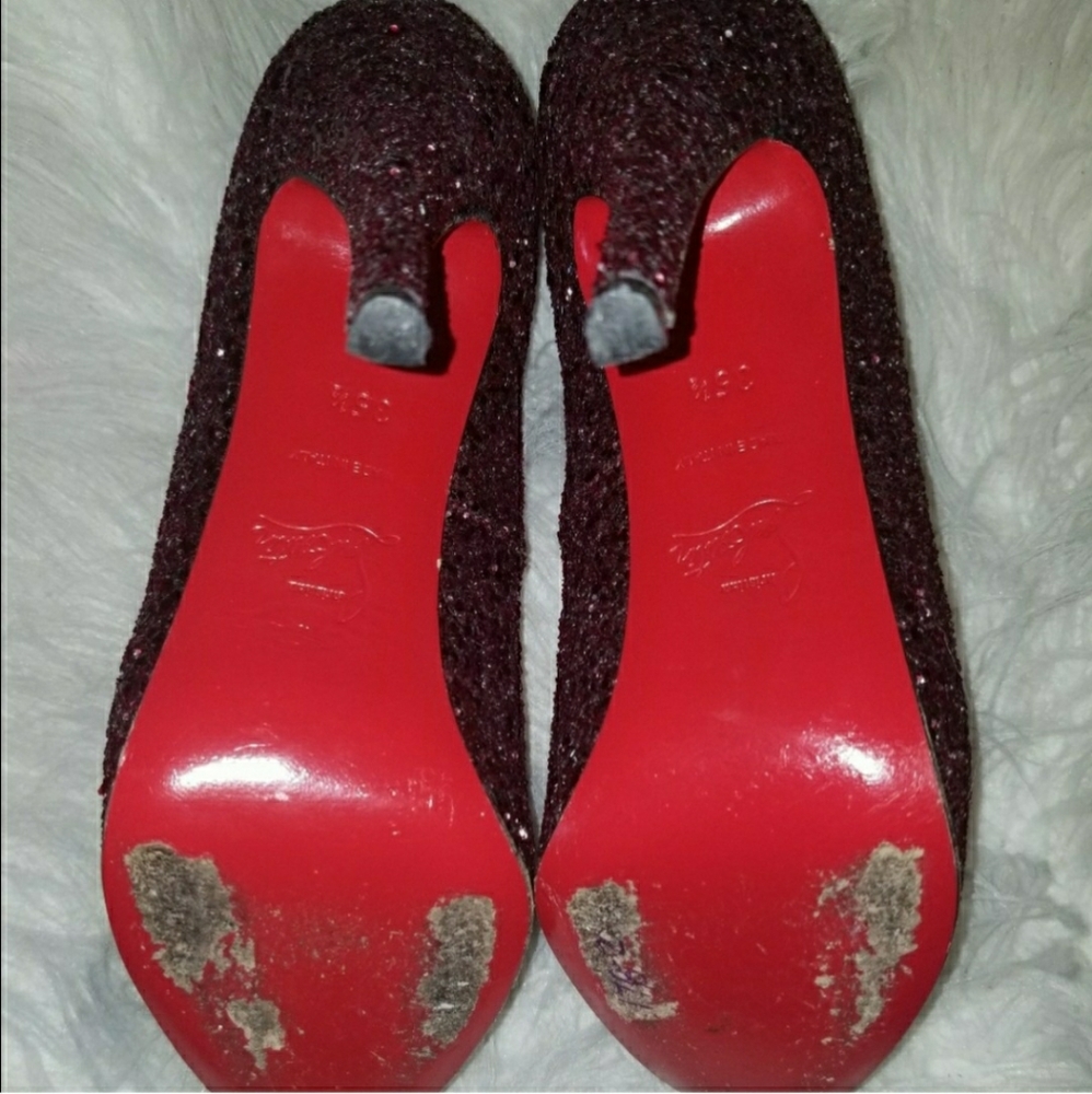 Louboutins - Very Rare "Crushed Ruby" - Picture 6 of 7